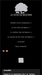 Mobile Screenshot of noirdebigorre.com